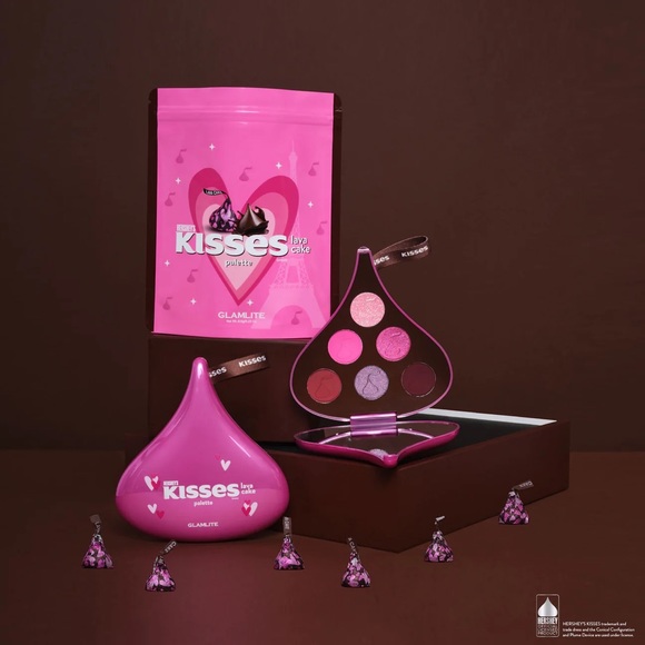 Glamlite Hershey Kiss Eyeshadow Palette Lava Cake - Picture 1 of 8